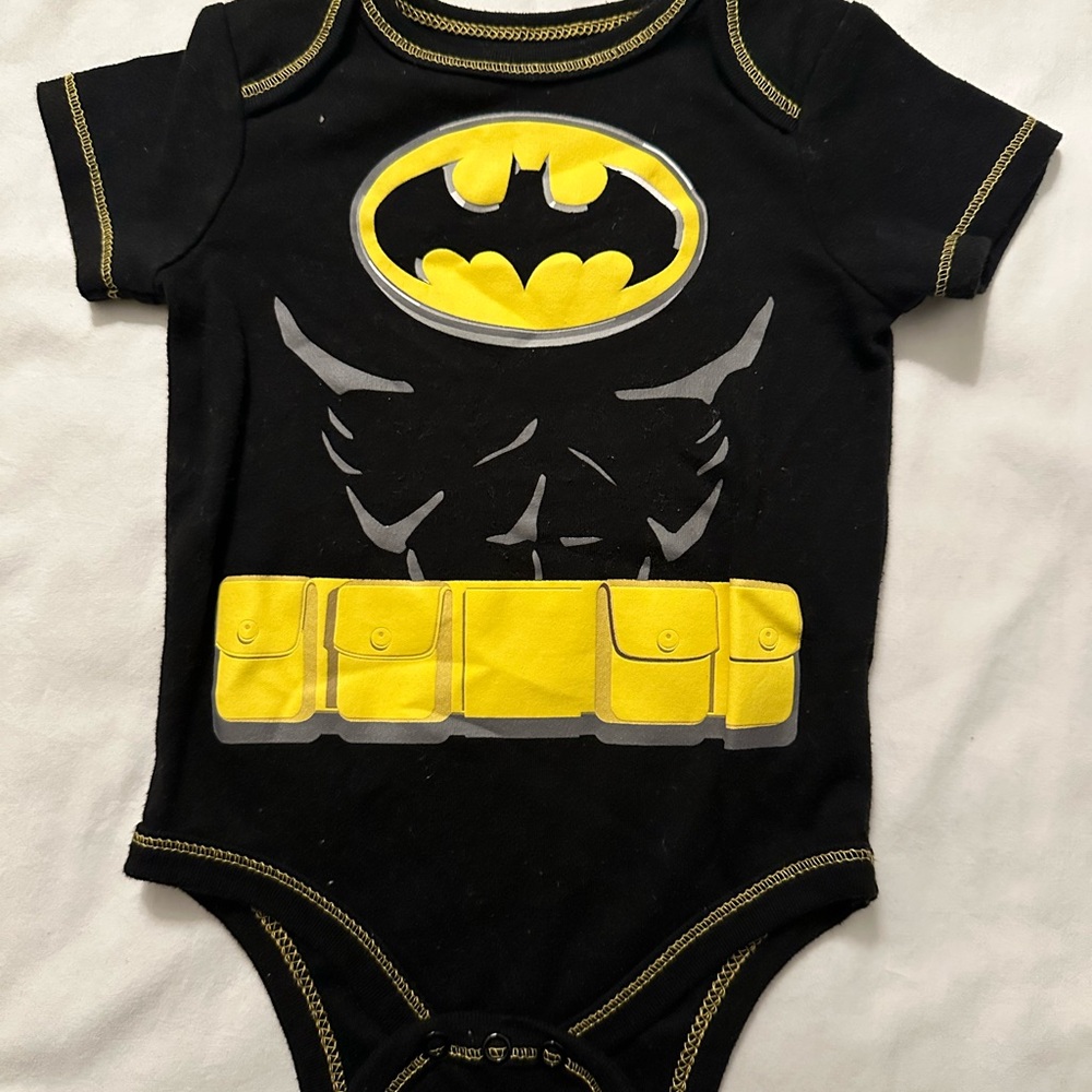 Baby boy Batman onsie
